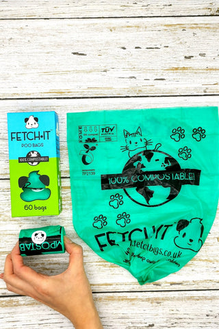 FETCH.IT Compostable Poo Bags Standard